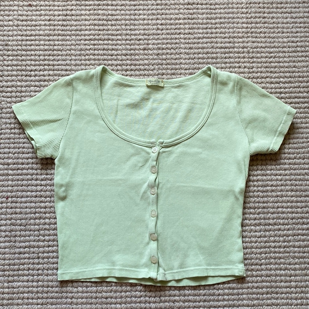 light green john galt shirt